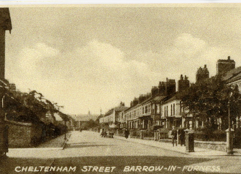 cheltenham street barrow in furness 1930s Barrow in furness, Old